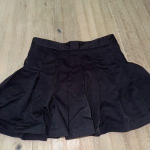 navy blue tennis style skirt